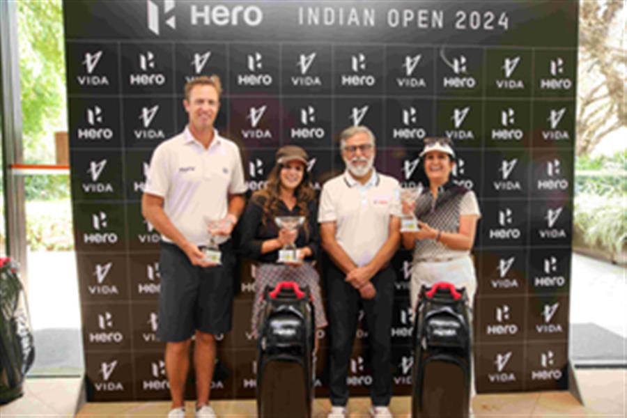Golf: Colsaerts gets ready for Indian Open by leading team to Pro-Am win