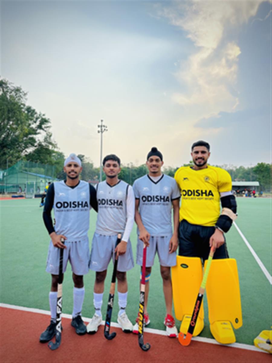 Four players from Roundglass Punjab Hockey Academy selected in Indian junior hockey team